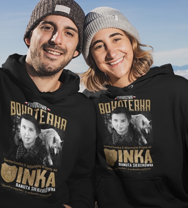 Damska bluza z kapturem INKA